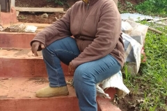 Miss Maina trots op de oplevering