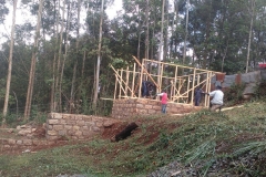 Bouw eerste huis