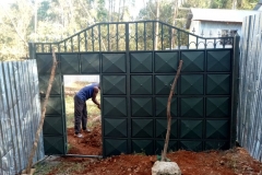 Stevige poort